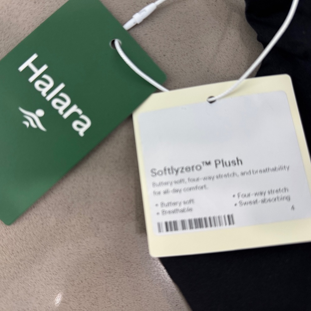 HALARA SoftlyZero™ Black Plush Backless Active Dr… - image 5